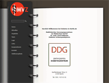 Tablet Screenshot of diabetes-in-berlin.de